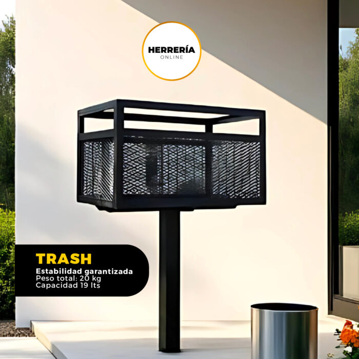 Cesto de basura premium Trash - Imagen 2